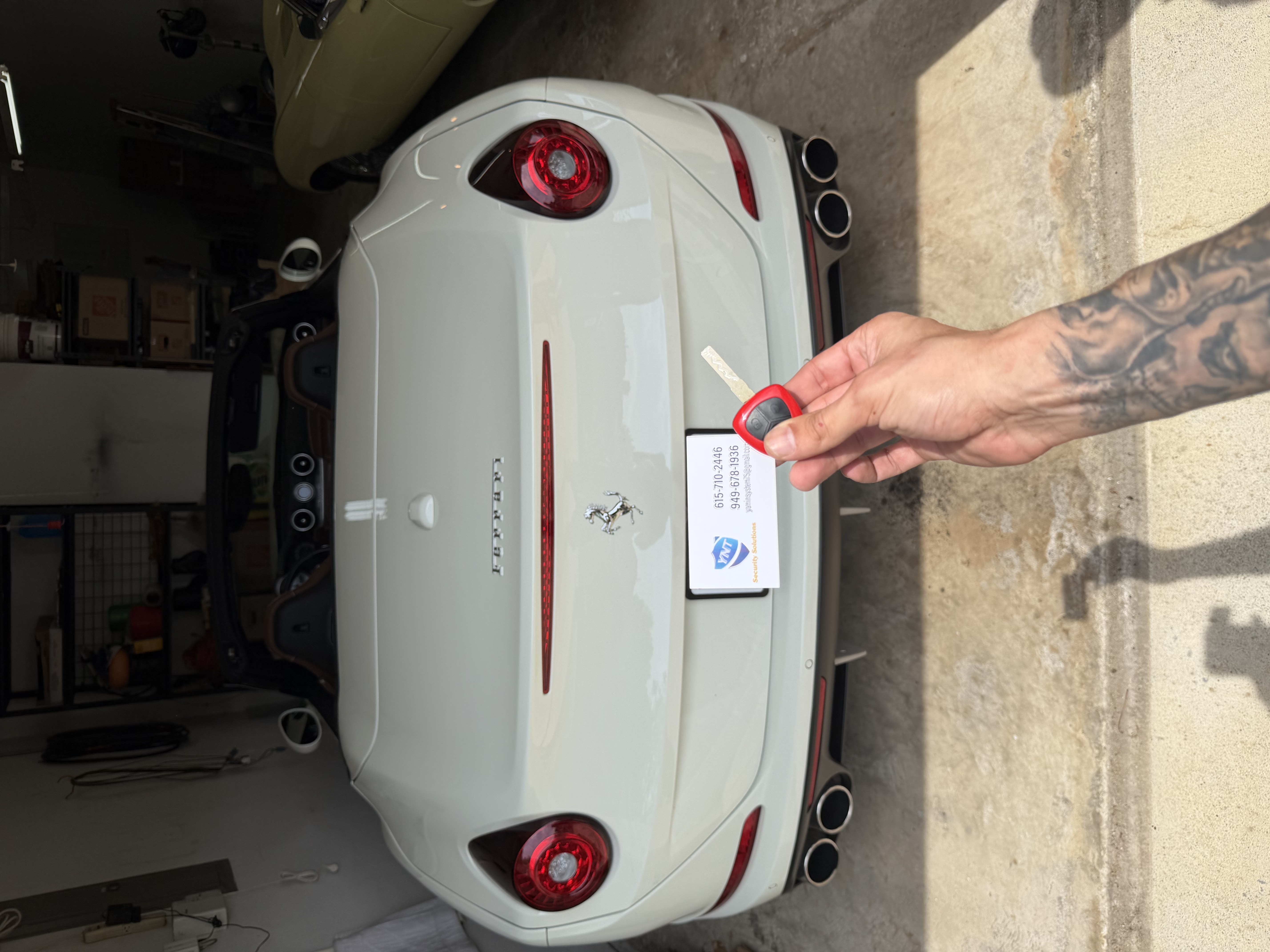 Ferrari car key replacement Dallas