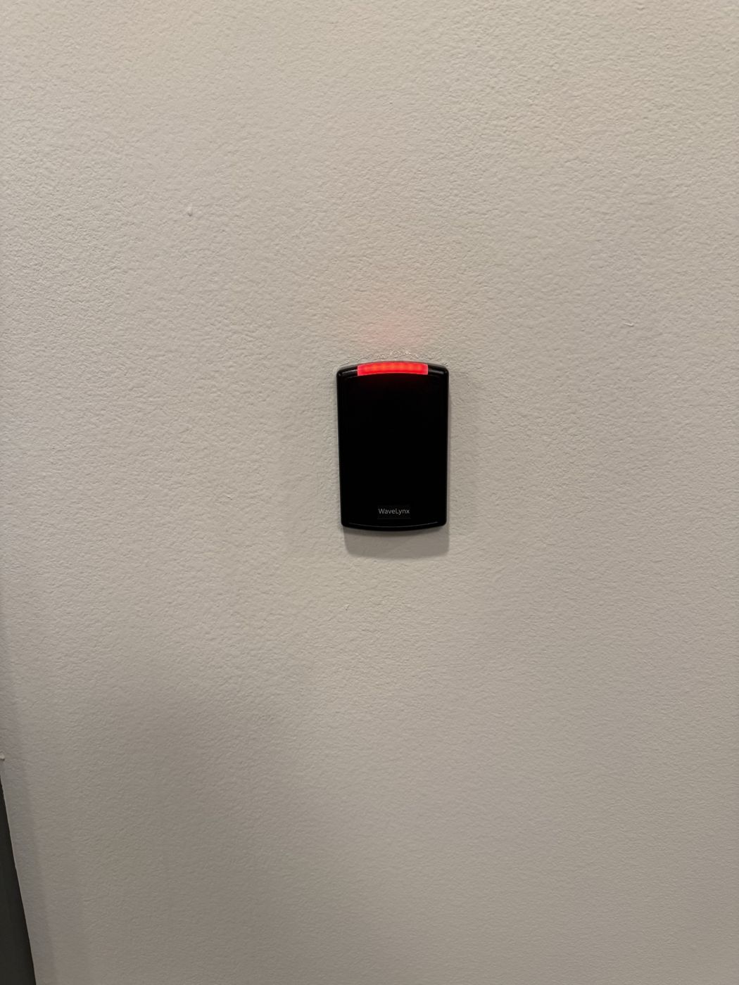 Access control card reader installed by YNT Security Solutions