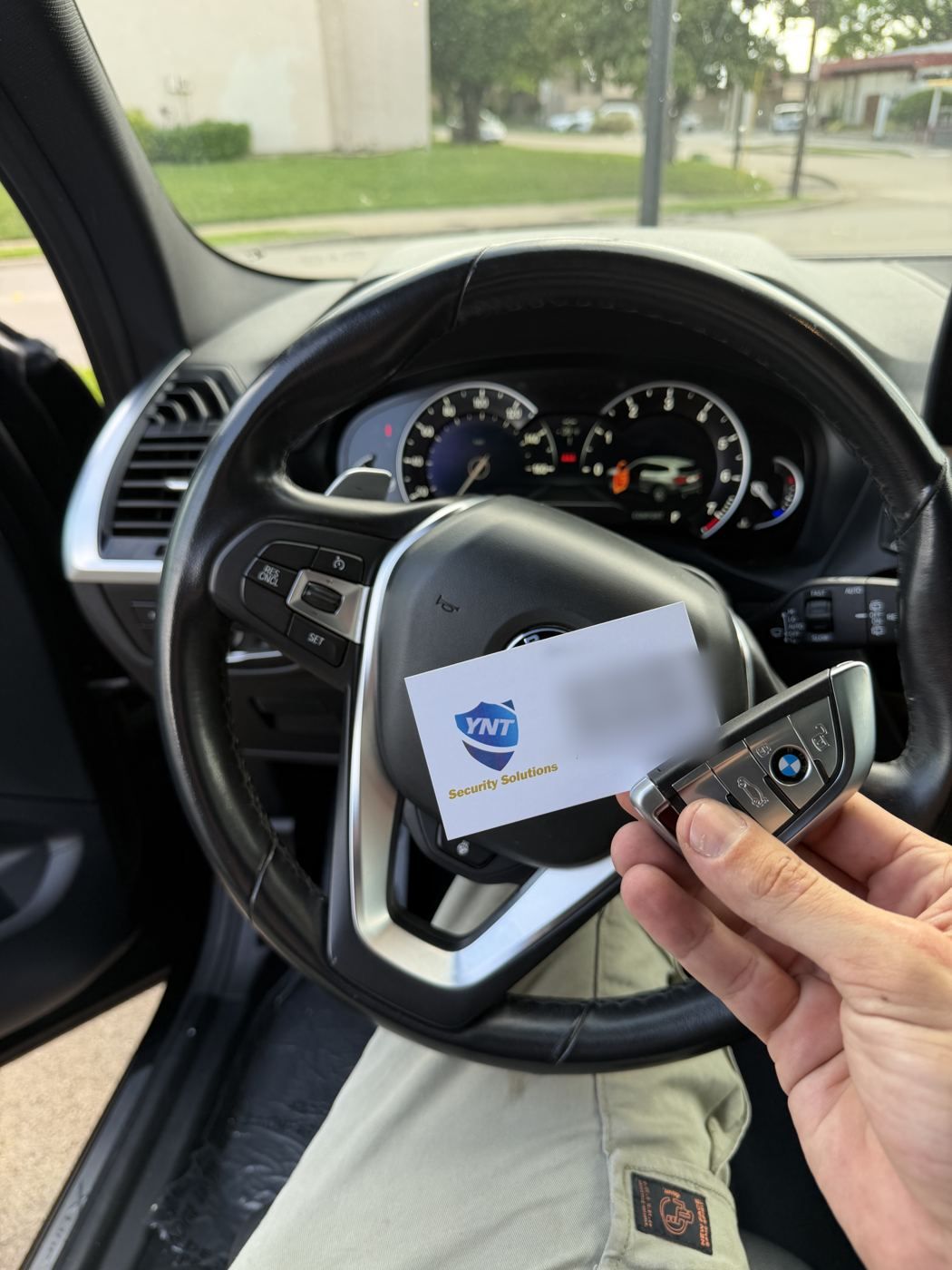 BMW push-start key programming in Dallas