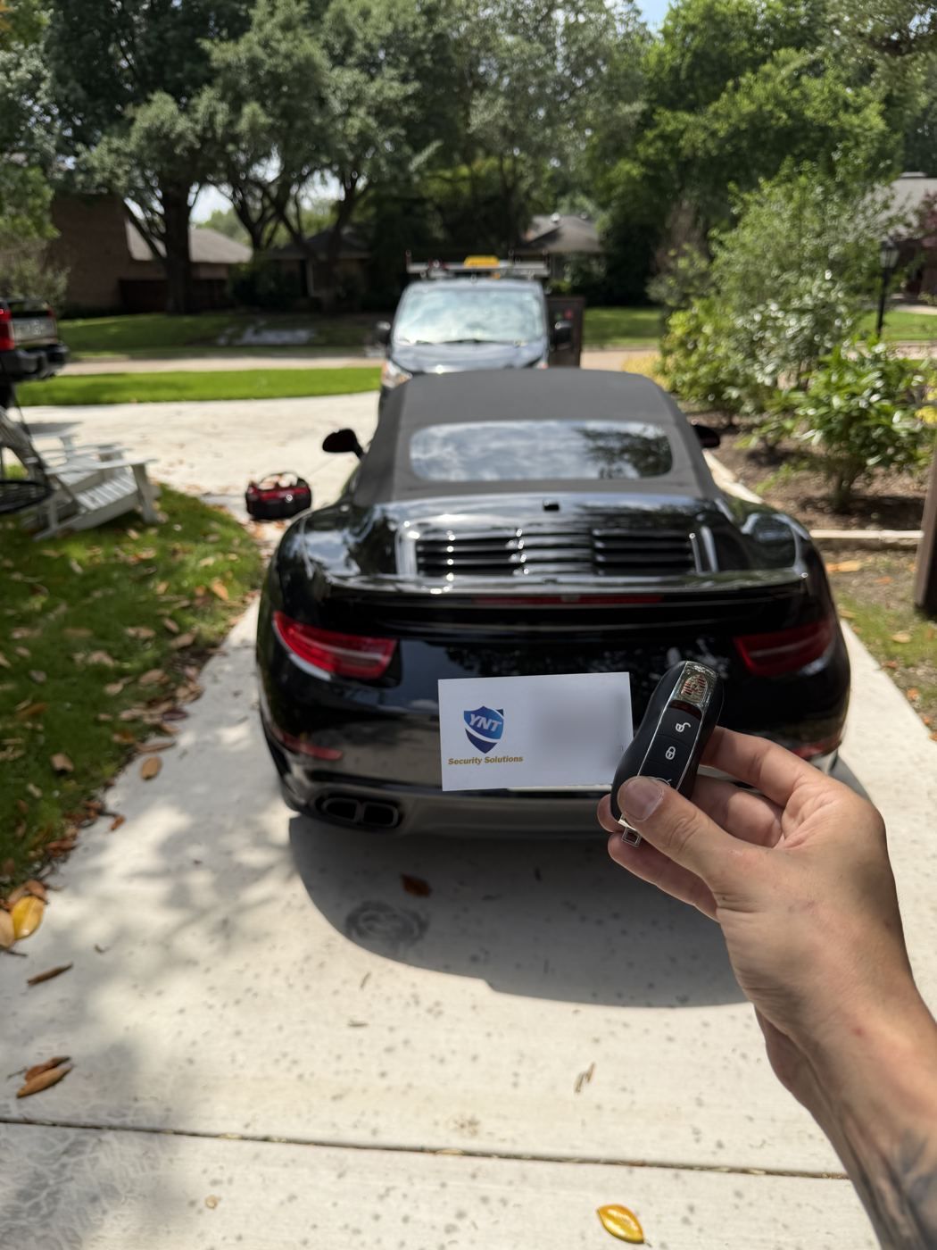 Porsche 911 key replacement in Dallas, Texas